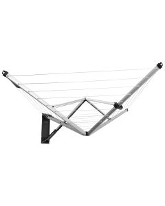 Brabantia WallFix Wanddroger 24 meter met beschermhoes - Silver