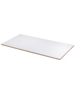 Plaat MDF 18mm wit gegrond 122x61cm