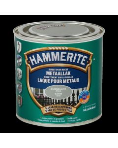 HAMMERITE SATIJNGLANSLAK GRIJS 0,25 L