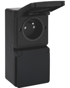 HYDRO STOPC 2V VER +DOOS ZWART